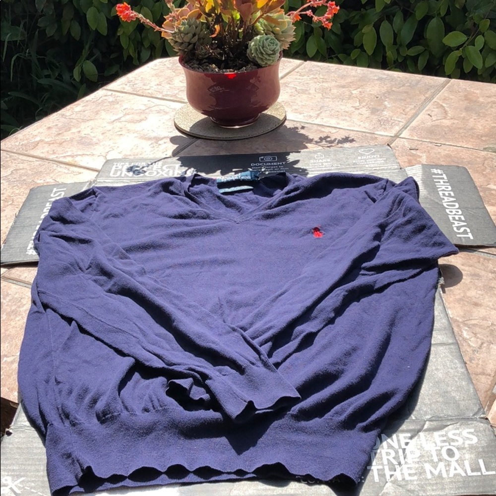 Polo Ralph Lauren Vneck Polo Sweater